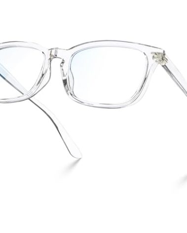 VISOONE Blue Light Blocking Glasses Square with Anti Computer Glare for Gaming Women and Men MONTANA