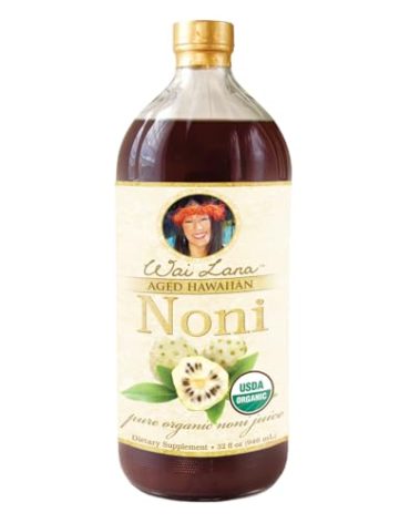Organic Noni Juice (32 Ounce) - Hawaiian - Wai Lana