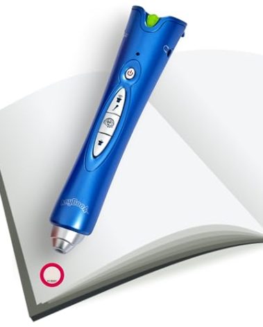 Anybook Reader - Audio Pen with Stickers for Easy Record and Playback - Learning Aid for Elementary Schools