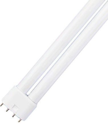 Sylvania 20585 FT40DL/835/RS/ECO Dulux L 40W Ecologic Compact Flourescent CFL Light Lamp, 40 Watt, 4 Pin, 2G11 Base, 3500K, Pack of 10, 10 Count (Pack of 1), White