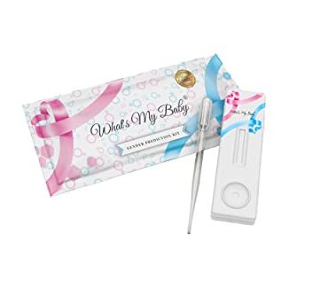 Whats My Baby® Gender Prediction Test - Reveal if Your Baby is a Girl or Boy from 5 Weeks - Instant Results - Early Pregnancy Test Kit