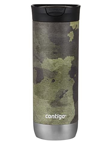Contigo Huron Stainless Steel Travel Mug with SNAPSEAL Lid 20oz. Camo