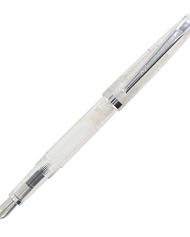 Noodler's Ink Piston Fill Flex Nib Clear Demonstrator Medium Point Fountain Pen - ND-17000