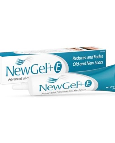Advanced High-Potency Silicone Scar Gel with Vitamin E for Old, New Scars, Surgery, Keloids, Burns, and Facial Blemish Scars, NewGel Plus by MyNewGel (15 Grams) - 0.50 oz