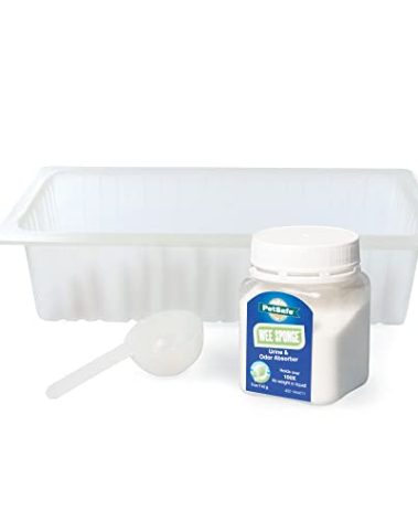 Pet Loo Pee-Pod with Sponge - 7-Pack - Indoor Toilet Tray for Pets - Urine Disposal