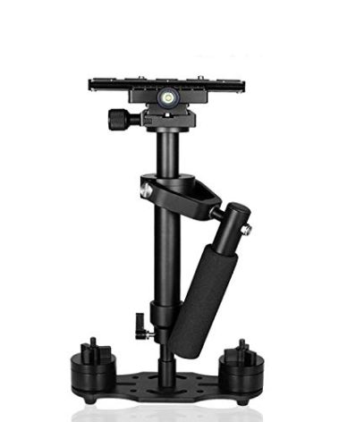 Wondalu S40 15.8'/40CM Handheld Steadycam Camera Stabilizer for DSLR Steadicam Canon Nikon GoPro AEE Video with Quick Release Plate