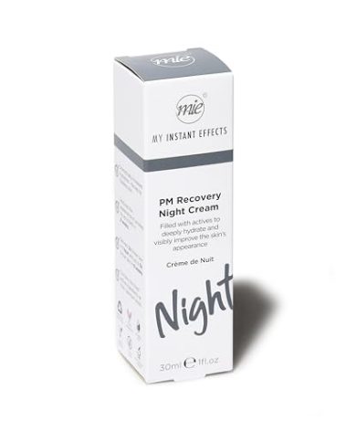 My Instant Effects PM Recovery Night Cream - Hydrating Face Moisturizer - Anti Aging Daily Facial Hydration - Smoothing Treatment For A Radiant Skin Finish - Firming Lotion Lifts And Repairs - 1 Oz