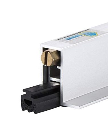 Automatic Door Seal - Exterior Door Seal Strip Bottom - Premium Soundproofing and Draft Reduction Solution - Narrow Profile - 36" Inches Cutable to Up to 30" Inches.