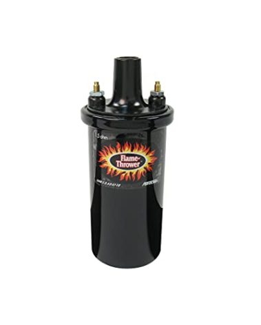 Pertronix 40011 Flame-Thrower Ignition Coil, 40,000 Volt 1.5 Ohm, 12 Volt, Black