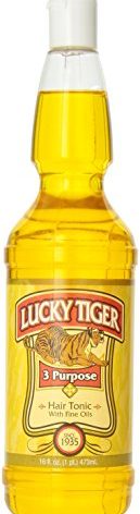 Lucky Tiger 3 Purpose Hair Tonic, 16 Fluid Ounce