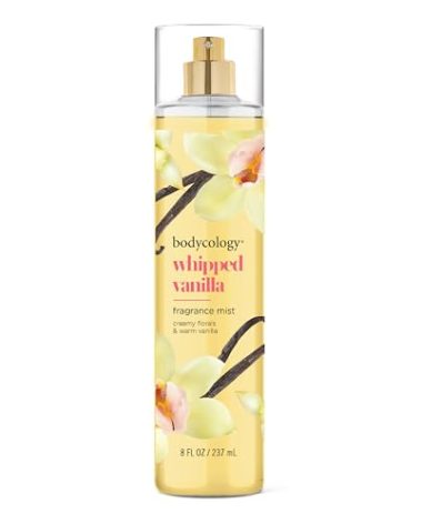 Bodycology Long-Lasting Fragrance Body Mist, Whipped Vanilla, 8 fl oz