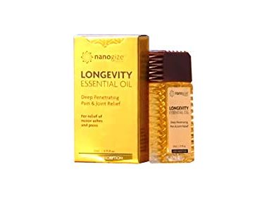 Nanogize Health Longevity Essential Oil Deep Penetrating 21mL/0.71fl oz. - Box of 6 Quantity