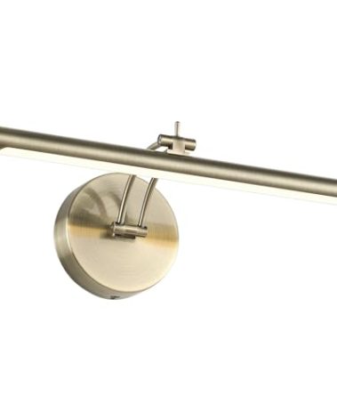 7Degobii Dimmable Picture Light Hard Wired 15.75" Inch Adjustable Swing Arm Antique Bronze Picture Frame Lights Led Display Light for Artwork 7W 3000K