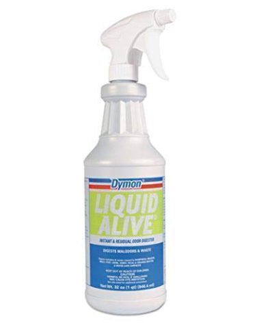 Dymon-33632 Liquid Alive Instant Odor Digester,White, 30-40 ounces, 1 Count (Pack of 1)