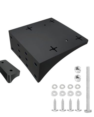 Universal Golf Ball and Club Washer Mounting Bracket for Golf Cart EZGO, Club Car, Yamaha, Advanced EV, Star EV