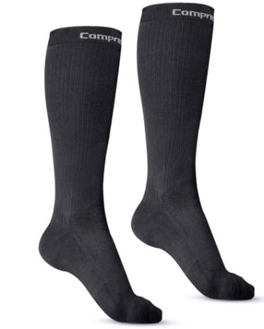 CompressionZ 30-40 mmHg Knee High Compression Socks Men & Women | Support Stockings for Travel, Nurses and Athletes