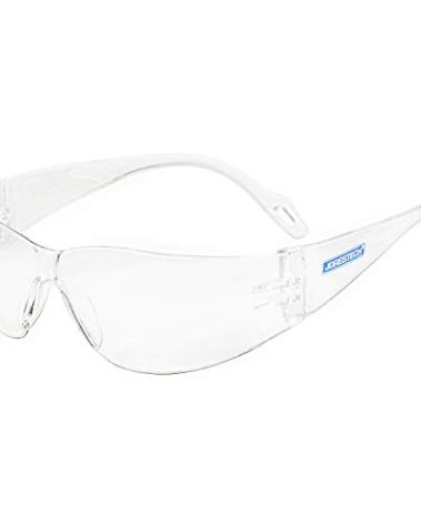 JORESTECH Kids Safety Glasses UV Protection Anti Scratch Clear Frameless Glasses, Meets ANSI Z87+ Standards, Eye Protection Activewear (LS-375-CL)