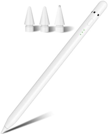 Pencil for ipad Apple Pencil 1st 2nd Generation Pro USB C Alternative,10 Mins Fast Charge Stylus Pen for iPad 6 7 8 9 11 10th Generation, iPad Mini 7 6 5th, iPad Air 3 4 5th M2 M3, iPad Pro 13"/11″ M4