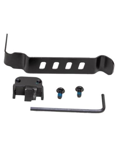 Techna Clip Concealment System for Smith & Wesson Shield (9mm & .40) - Durable High-Carbon Spring Steel Gun Clip w/Teflon Coating - Right-Side Carry, Easy-to-Install Glock Clip (Black)
