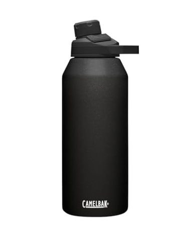 CamelBak Chute Mag 40oz Vacuum Insulated Stainless Steel Water Bottle, Black