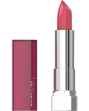 Maybelline Color Sensational Lipstick, Lip Makeup, Cream Finish, Hydrating Lipstick, Pink Wink, Coral Pink ,1 Count