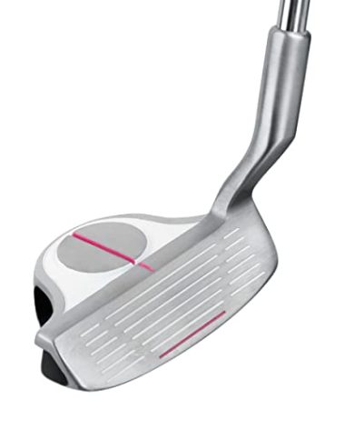 Intech EZ Roll Silver/Pink Women’s Golf Chipper Right Hand, Short Distance Approach Chipping Golf Club