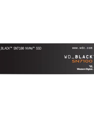 WD_BLACK 1TB SN7100 NVMe Internal Gaming SSD Solid State Drive - Gen4 PCIe, M.2 2280, Up to 7,250 MB/s - WDS100T4X0E [New Version]