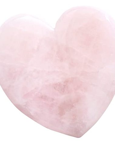 Kora Organics Rose Quartz Heart Facial Sculptor, Depuffing & Lifting Gua Sha, Sculpt & Tone