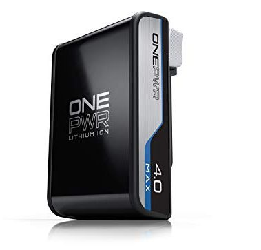 Hoover ONEPWR 4.0 Ah Max Lithium Ion Battery, Replacement Battery for Hoover ONEPWR Products, 2X Longer Runtime, Charge Status Lights, Long-Lasting Convenience