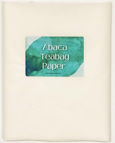 Artist Teabag Paper 12""x360"" for Mixed Media Art, Wet Strength Tissue for Printmaking, Collage, Gelli Plate, Cyanotype, White