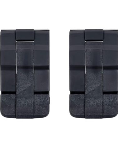 2 Pelican Black Replacement Double Throw Medium Latches. Fits Protector Series.