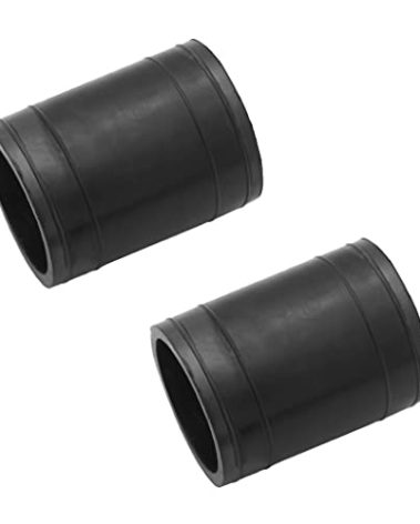 SOLARPOOLSUPPLY Panel Connector Hose, 3.5" Premium Heavy-Duty Rubber Coupling for Solar Pool Heater Panels - For Panels With 2" I.D / 2.375" O.D. Headers [Hose I.D. = 2.375" (2-3/8″)] — 2 Pack