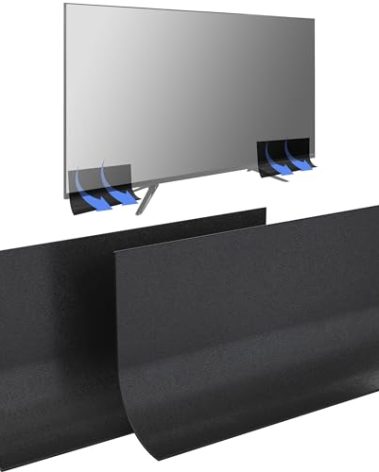 EUCATUS BEST PRODUCTS & GIFTS TV Speaker Passive Amplifier Set: Redirect Home Theater Sound Toward You, Not The Floor. Improve Sound Clarity. Great for Moms, Dads, Audiophiles, Seniors