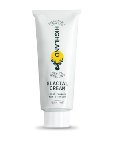 Highland Glacial Cream - Versatile hair styling cream that smooths, de-frizzes, texturizes & boosts curls. Natural, plant-derived, & made for all hair types. (2.5 oz)