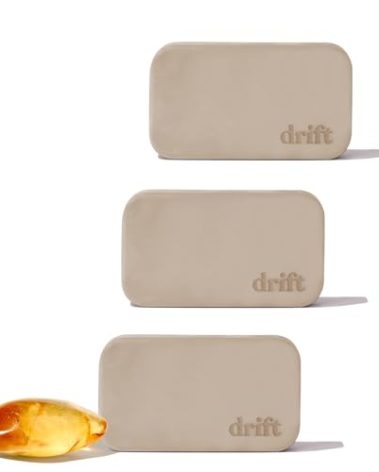 Drift Car Air Freshener - Stone Air Freshener - Car Odor Eliminator - Amber Scent Refill - Pack of 3 - NO CLIP INCLUDED