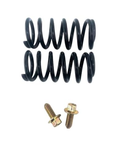 LKQI Replacement Lawn Tractor Seat Springs Part GX20486 and GX22456 Bolt Fit John Deere 102 G110 LA100 X140(2 Pack)