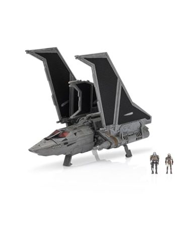 Star Wars Micro Galaxy Squadron Havoc Marauder (Rescue Mission) - 7-Inch Vehicle with Battle Damage and Two 1-Inch Micro Figure Accessories