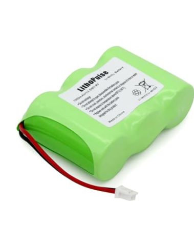 PLB-375 Battery Replacement Compatible with ACR Resqlink Personal Locator Beacon PLB-375 A3-06-2703 9V 1500mAh Lithium Battery