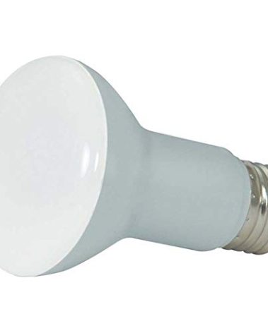 Satco S9633 6.5W LED R20 Reflector Light Bulb, 5000K, White