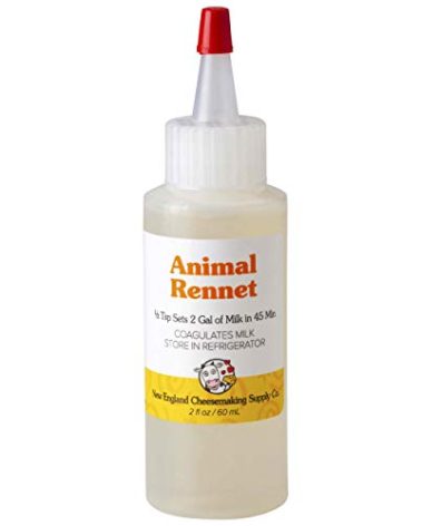 Liquid Rennet - Animal Rennet for Cheese Making (2 oz.)