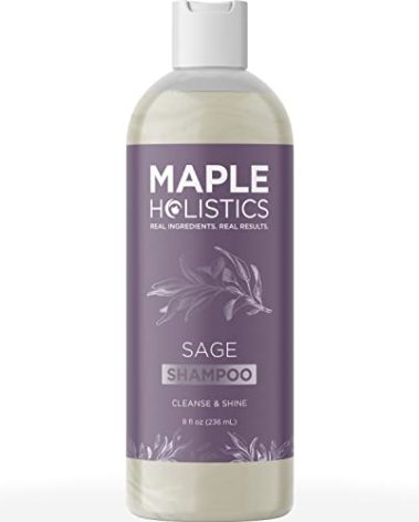 Sage and Rosemary Shampoo Sulfate Free - Sage Oil Clarifying Shampoo for Build Up and Scalp Moisturizer - Oily Hair Shampoo for Greasy Hair and Dry Scalp Treatment with Essential Oils for Hair