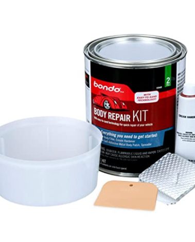 Bondo Body Repair Kit, 00312, Filler 1.57 lb and Hardener 0.75 oz (1 Kit)