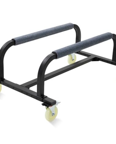 Morohope Watercraft PWC Dolly, Jet Ski Stand PWC Cart for Moving Watercraft, Adjustable Bunks with 4 Casters & 2 Brakes, Heavy-Duty Jet Ski Cart for Kayaks, Jet Skis, Speedboats