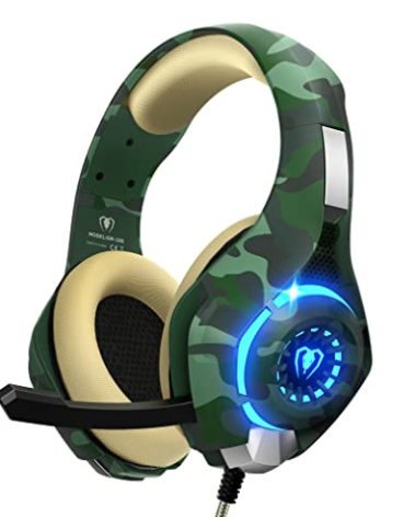 Tatybo Gaming Headset for PS4 PS5 Xbox One, PS4 Headset with 3D Surround Sound and Noise Isolating Mic