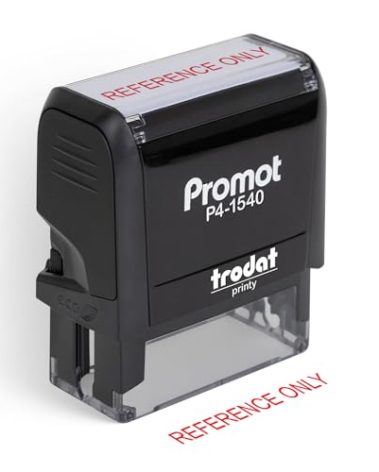 Promot Reference Only - Self Inking Rubber Stamp - Ink Stamps