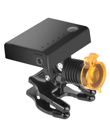 DY-010 3W LED Cordless Headlamp with Optical Filter and Universal Clip, Compatible with All Loupes and Safety Glasses
