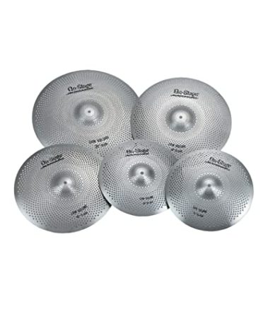 On-Stage LVCP5000 Cymbal Pack, Low Volume
