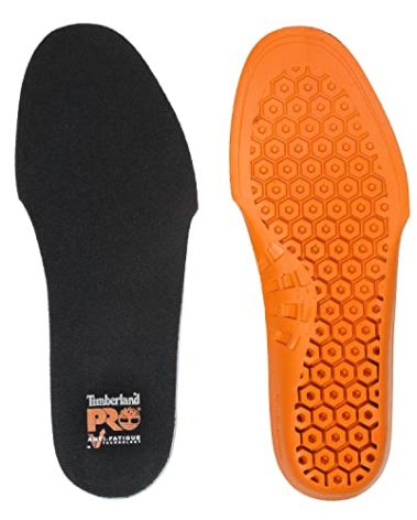 Timberland PRO Men's Anti Fatigue Technology Replacement Insole,Orange,Medium/8-9 M US