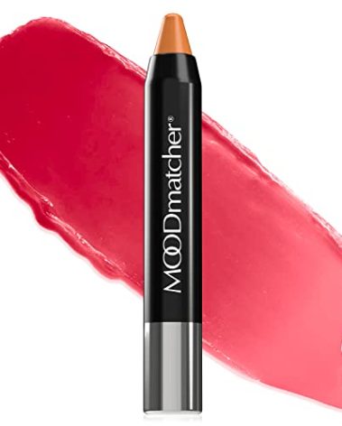 MOODmatcher Twist Stick Original Color-Change Lipstick, Red-12 Hour Long Wear, Waterproof, Ultra Hydrating With Aloe & Vitamin E, Smudgeproof, faderproof & Kissproof (Orange)