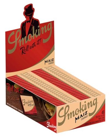 Smoking Brand Rolling Paper - Maiz"Corn" 1 1/4 Full Box